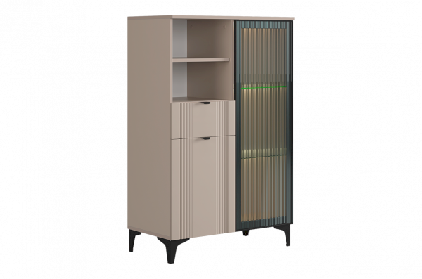 Комод Рич 2 со стеклом (Мебельсон)